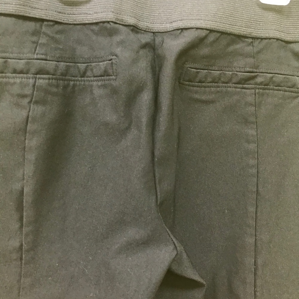 Simply Vera Vera Wang Black Elastic Waistband Pants women’s xs - Picture 5 of 5